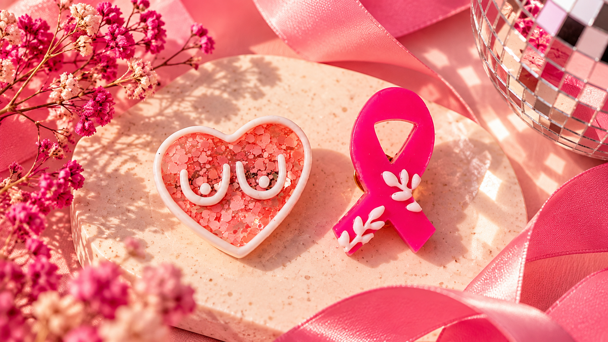 Les Broches Octobre Rose