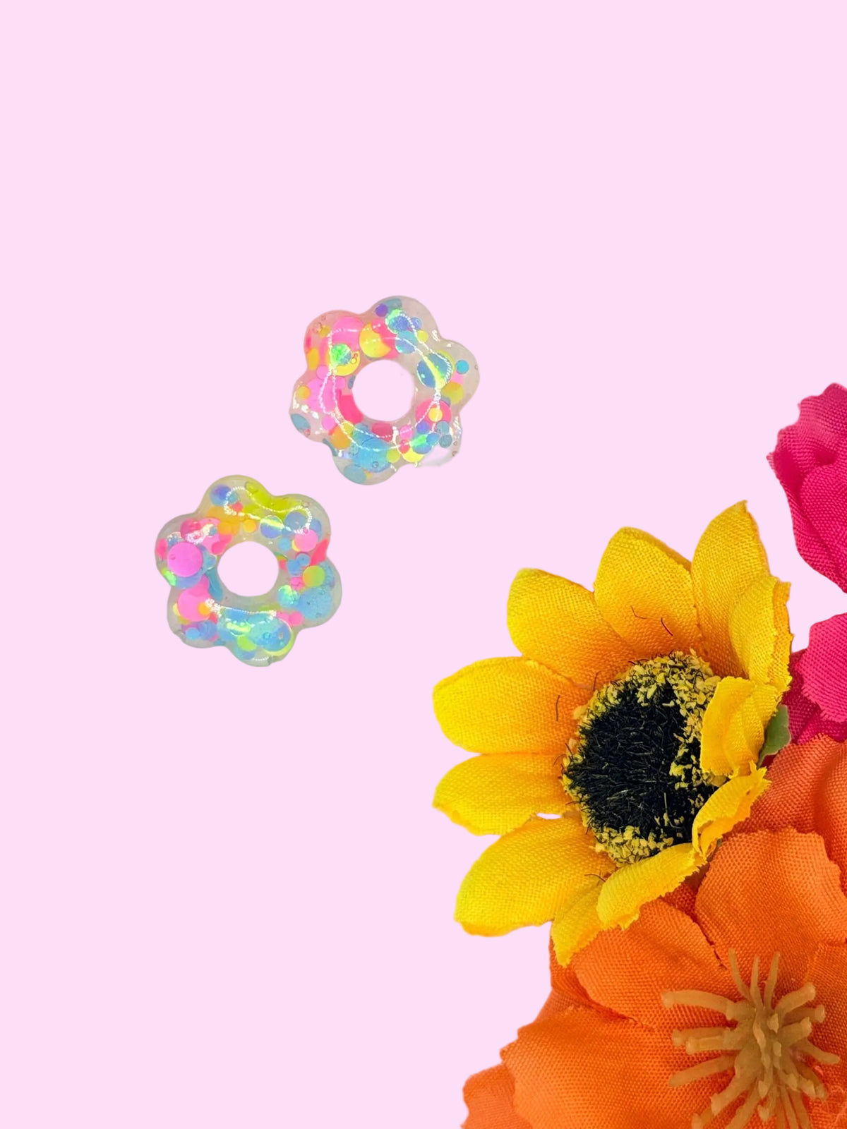 Les Bloom baby’s pastel confetti