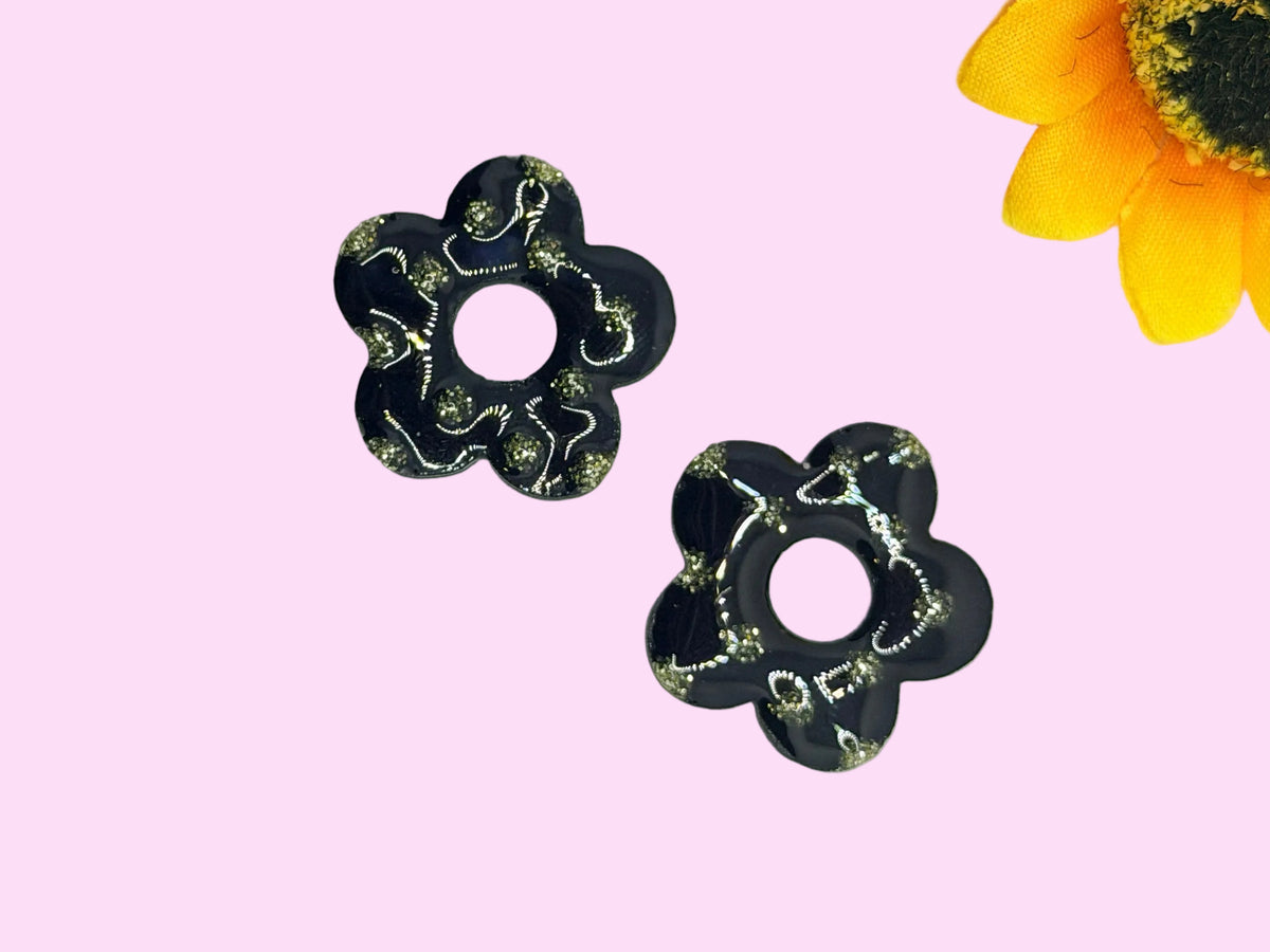Les Bloom à pois noir